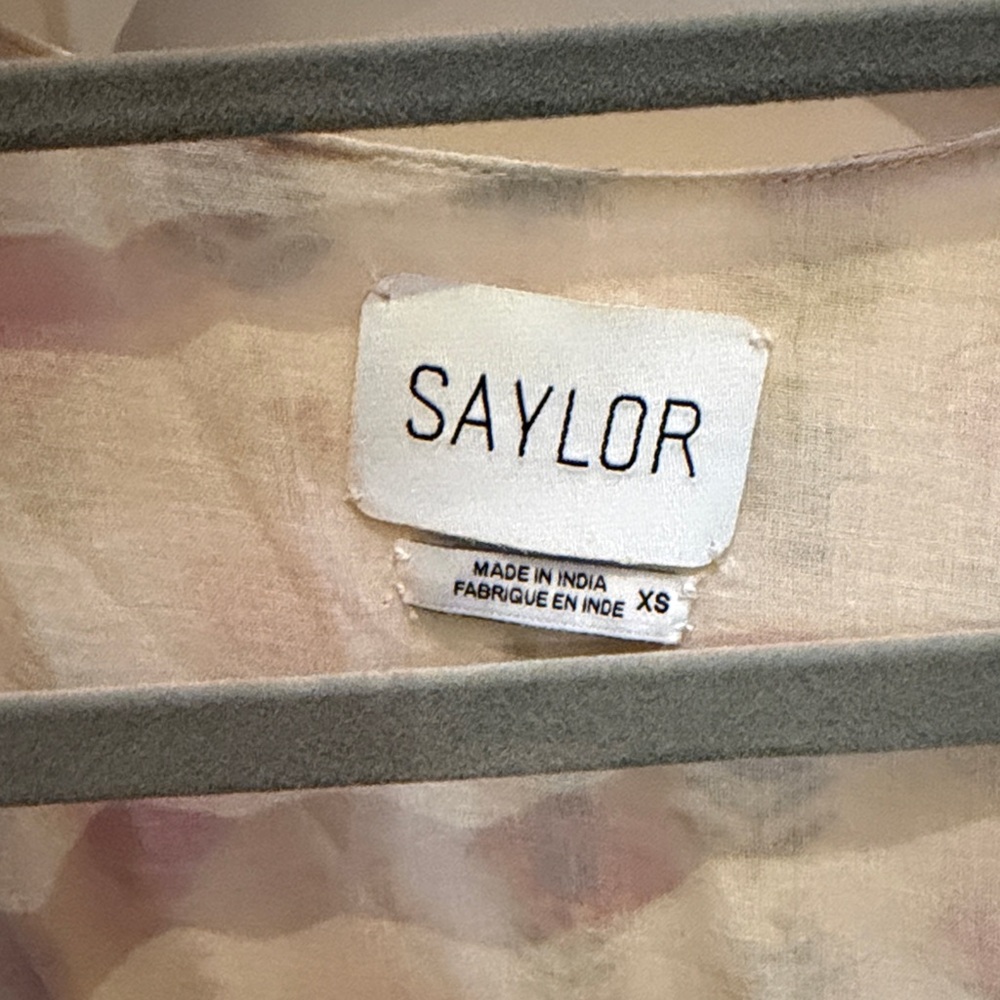 Saylor Floral Ruffle Sleeve Midi Dress - Picture 4 of 8